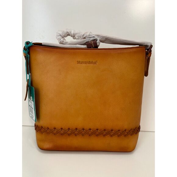 NWT Montana West Concealed Carry leather hobo bag - Picture 3 of 11